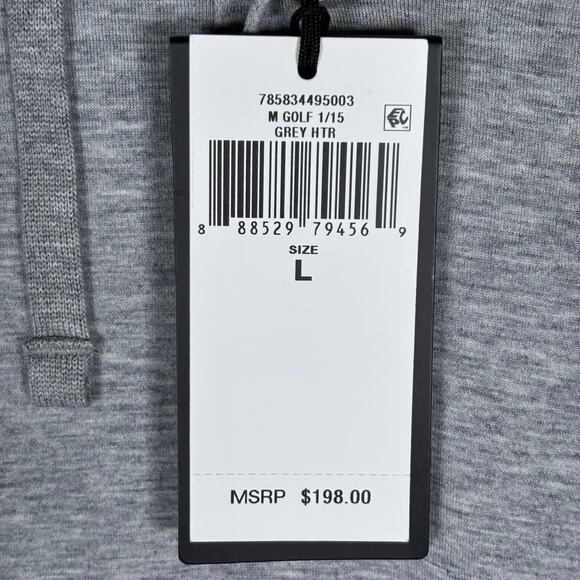 RLX Ralph Lauren Men’s Hoodie Grey Heather Size L NWT - Picture 7 of 7